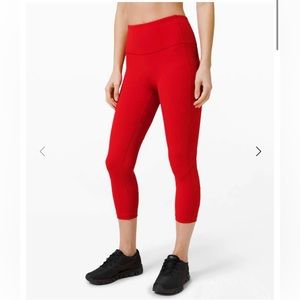 Lululemon Pace Rival High-Rise Crop Leggings